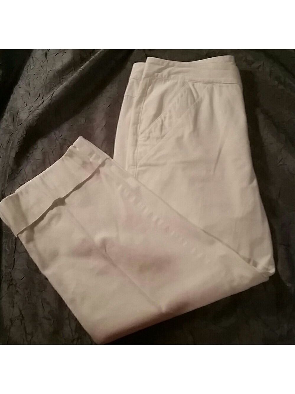 LIZ CLAIBORNE AUDRA White Pants Size 8
